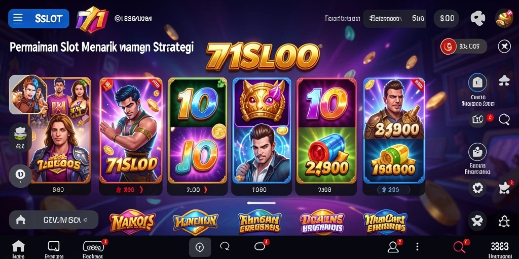 Screenshot utama 171SLOT menampilkan gameplay seru dan fitur menarik.
