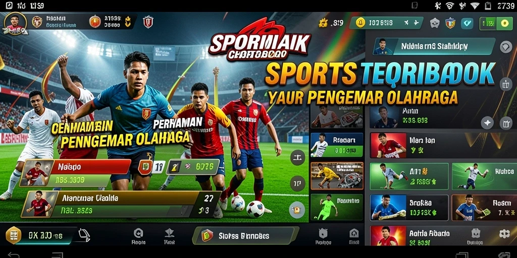 Screenshot gameplay Sportsbook yang menarik di 2739.