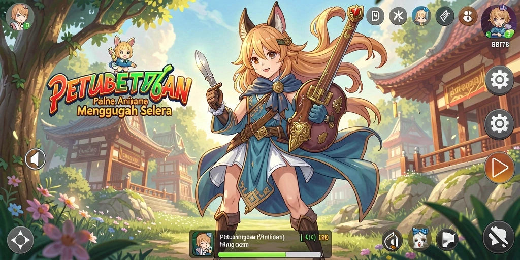 Screenshot menampilkan karakter dalam duel epik di BIGBET78.