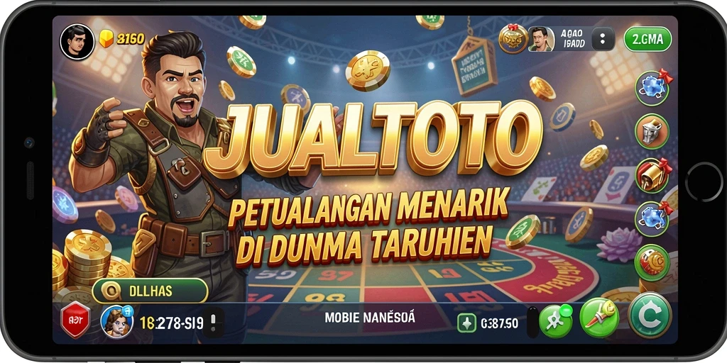 Tampilan gameplay JUALTOTO yang menarik dan penuh aksi.