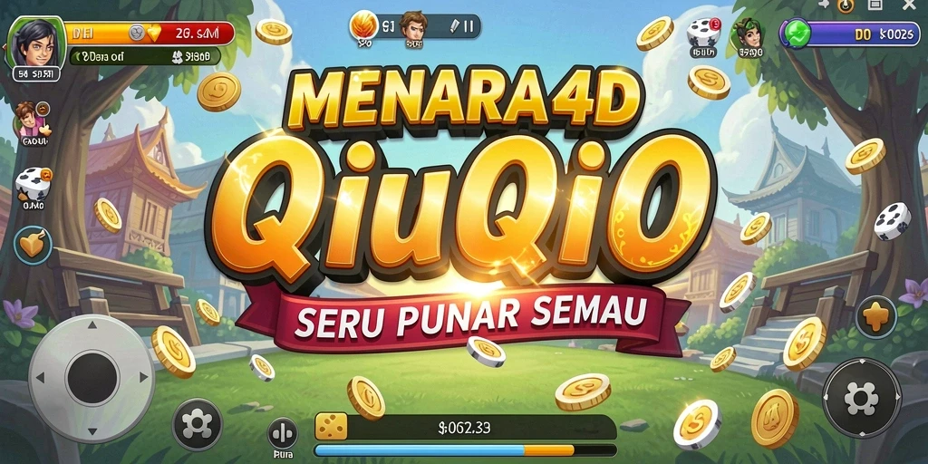 Tampilan menarik saat bermain MENARA4D QiuQiu.