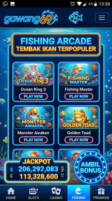 Skrinsut aplikasi gawang69 menampilkan proses unduh yang mudah.